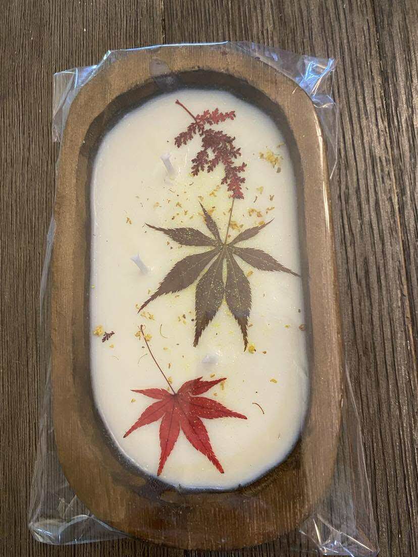 Wooden Bowl Candle Custom Order