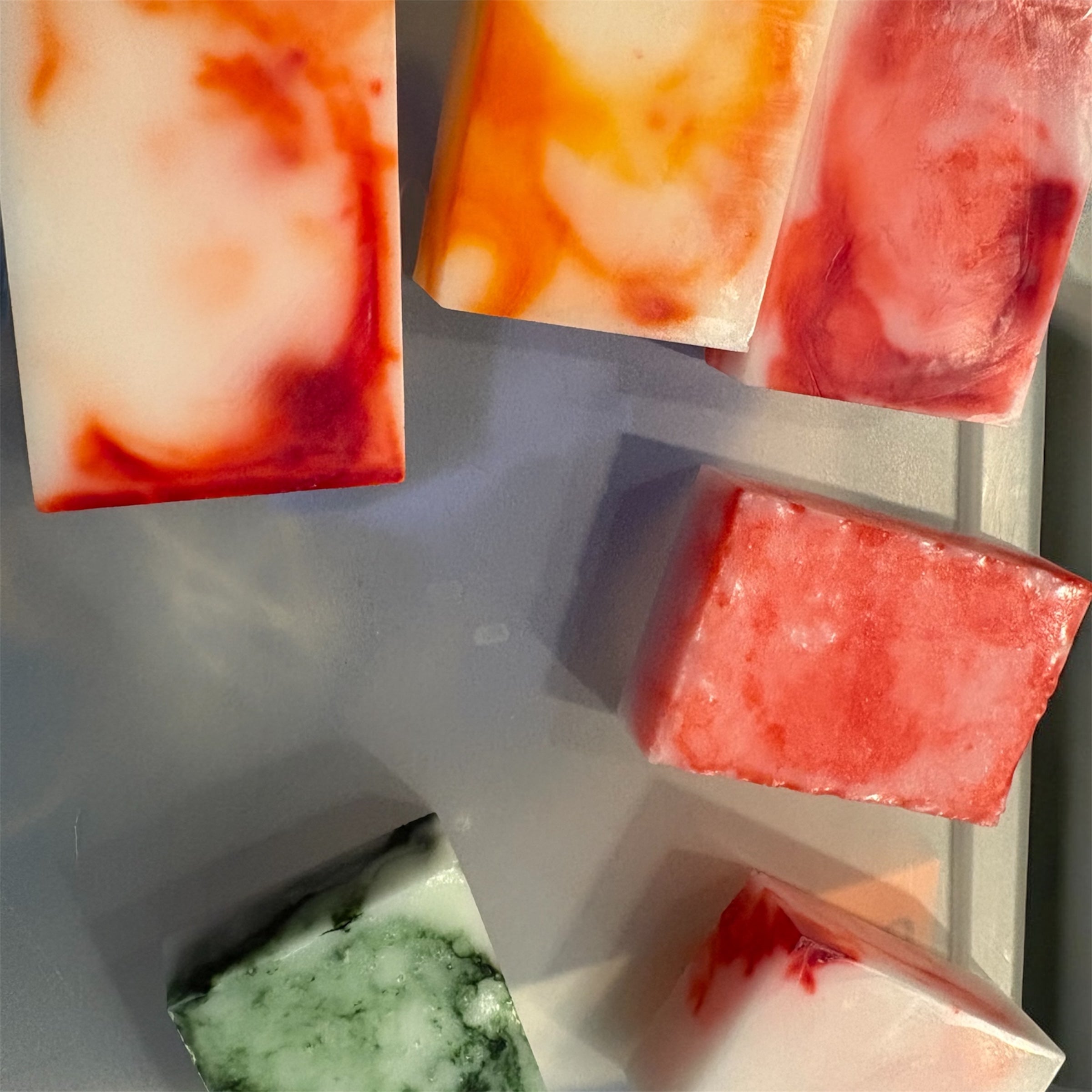 Goats milk soap-peppermint scent